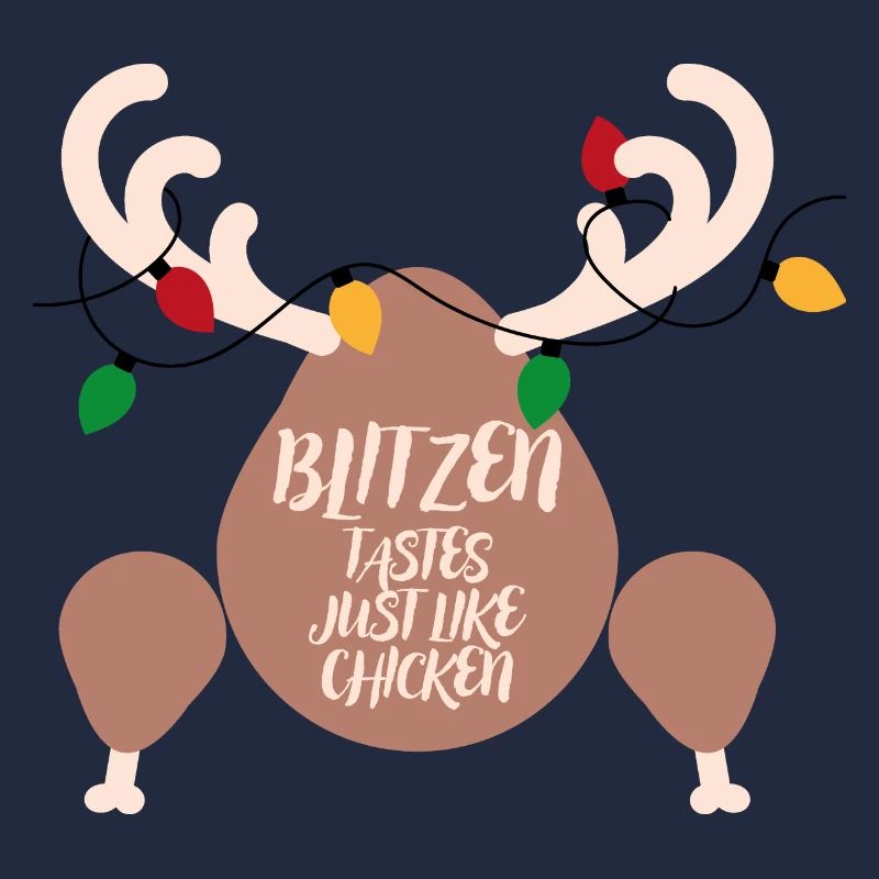 Cuisse décorée: goût poulet
