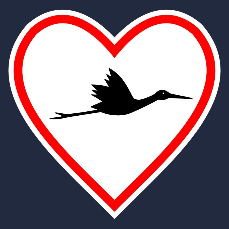 Heart Shield Stork Stork Birth