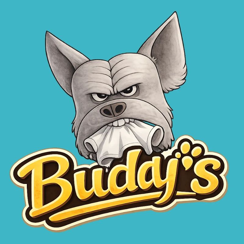 Le héros masque de bouledogue de Buddy
