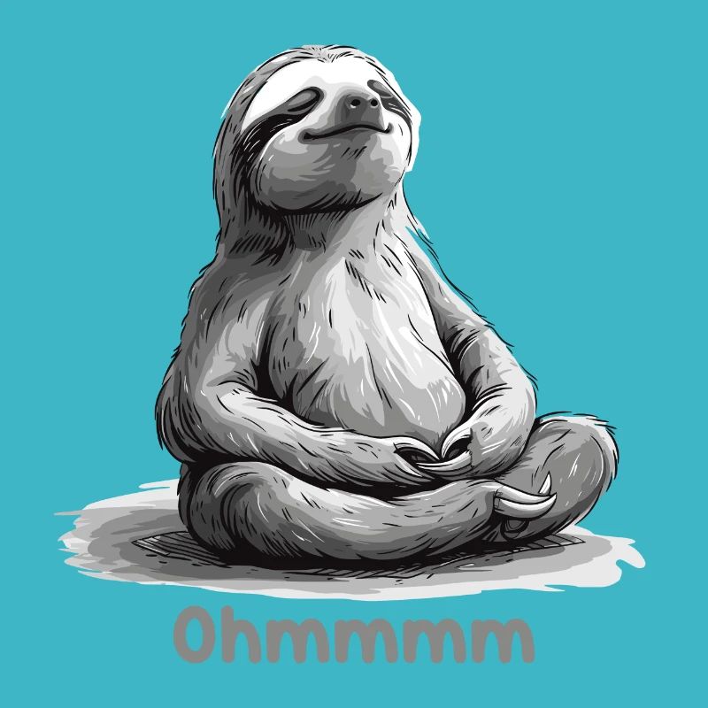 Yoga, Sloth, Relaxation, Chilling, Meditation