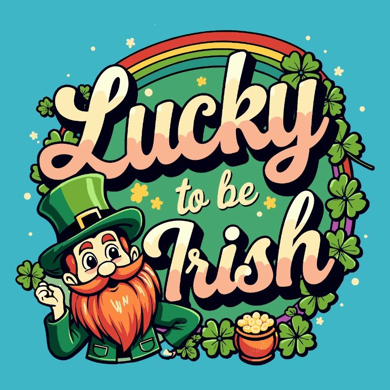 Lucky to be Irish – St. Patrick's Day Leprechaun