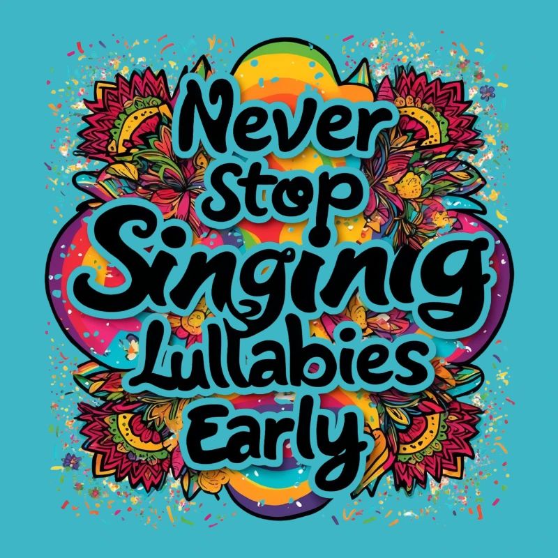 Never Stop Singing Lullabies Early Design