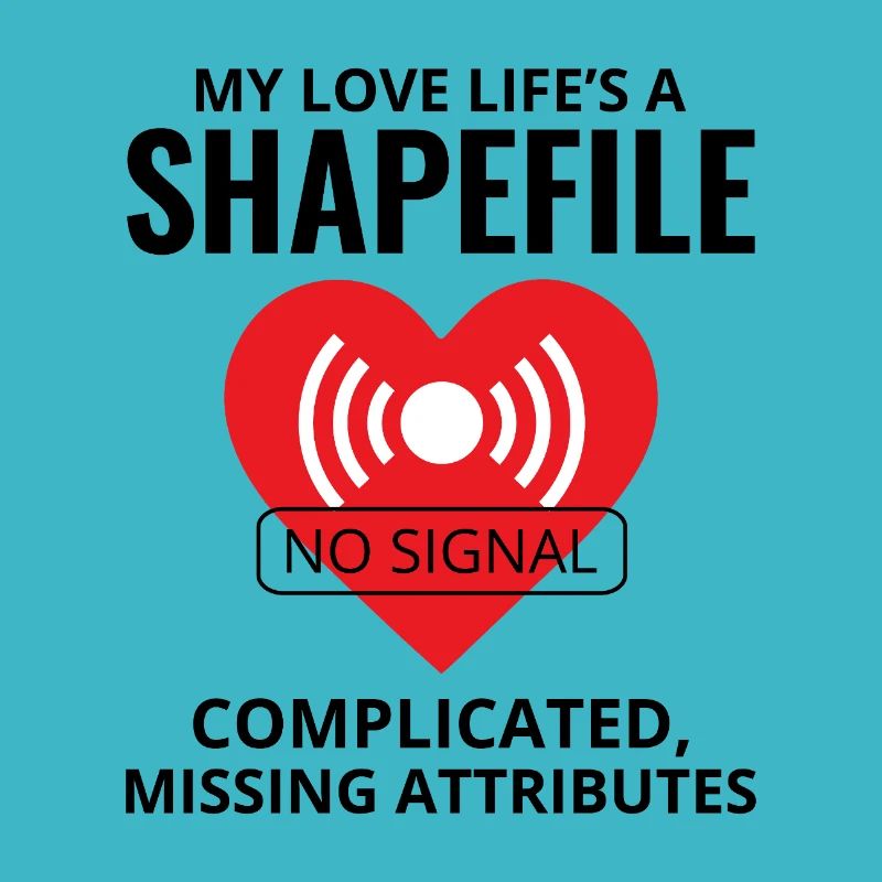 Shapefile GIS Analyst Humor Geospatial Tech