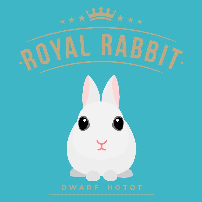 ROYAL RABBIT Dwarf hotot - Dwarf hotot