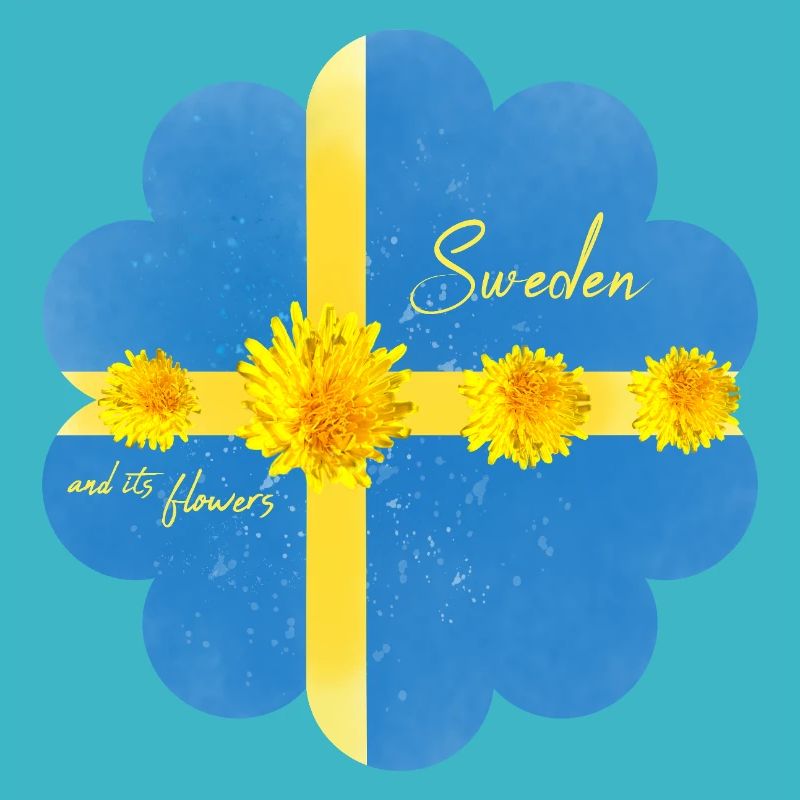 Suède Fleurs Solstice d’été