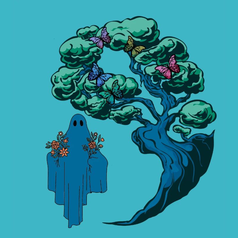 Ghost, Ghost, Spirits, Nature, Forest, Flora, Botany