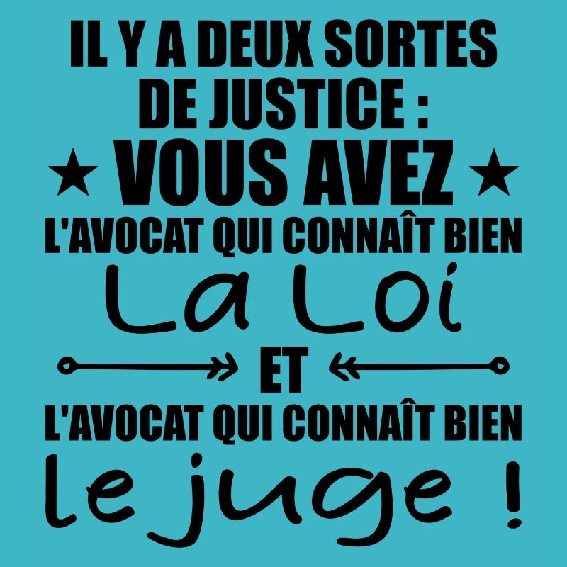 Il y a Deux Sortes de Justice / Humour Avocat