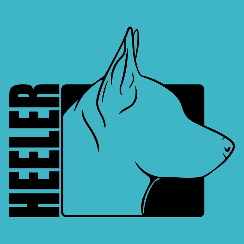 Heeler Profil Cattle Dog Hunde Hund Wilsigns