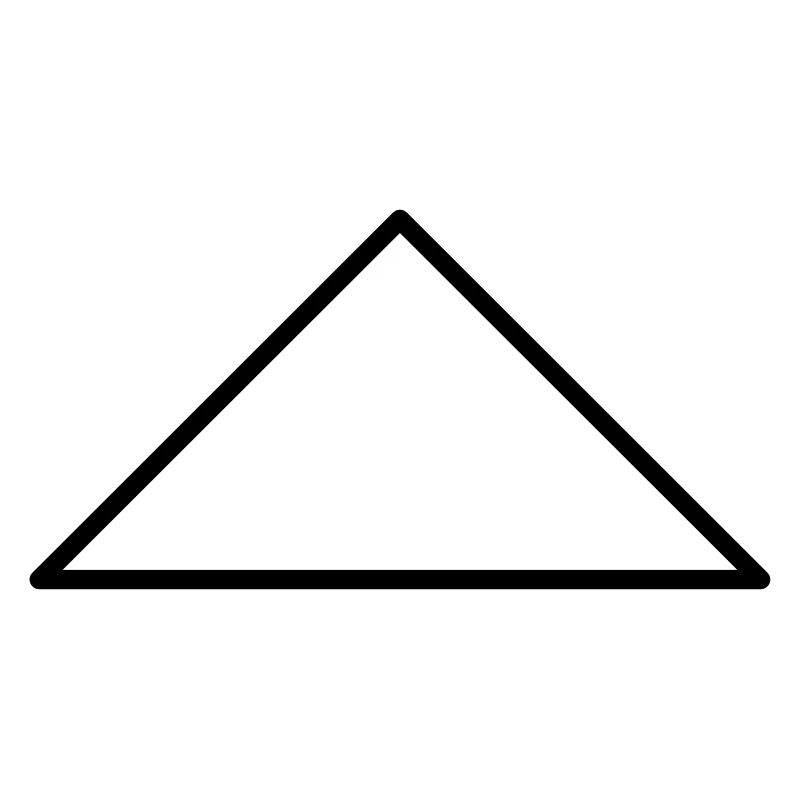 Math symbol - equilateral triangle