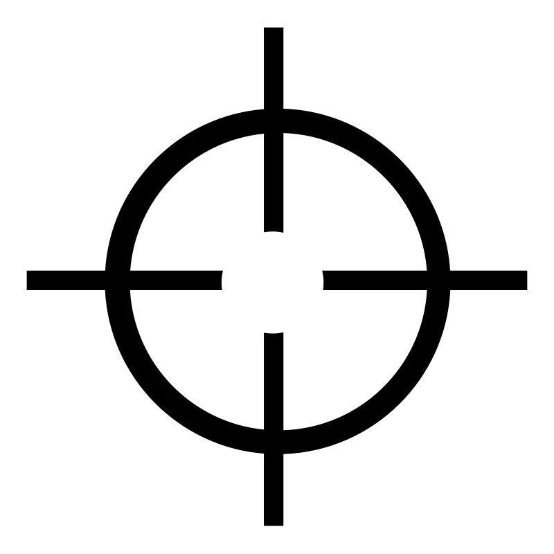 Réticule - Pistole