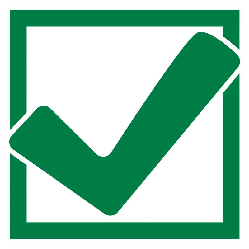 Rectangular hook logo