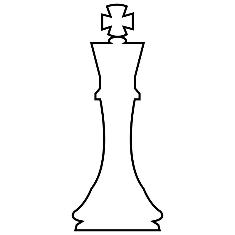 Chess piece king