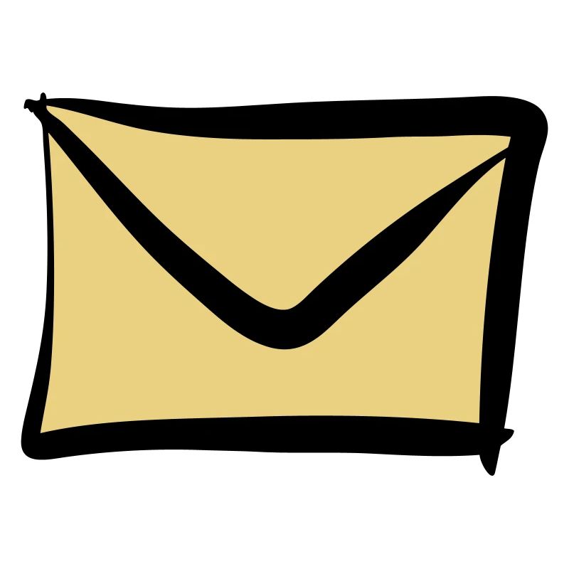 Brief / Briefumschlag Symbol. Post / E-Mail.