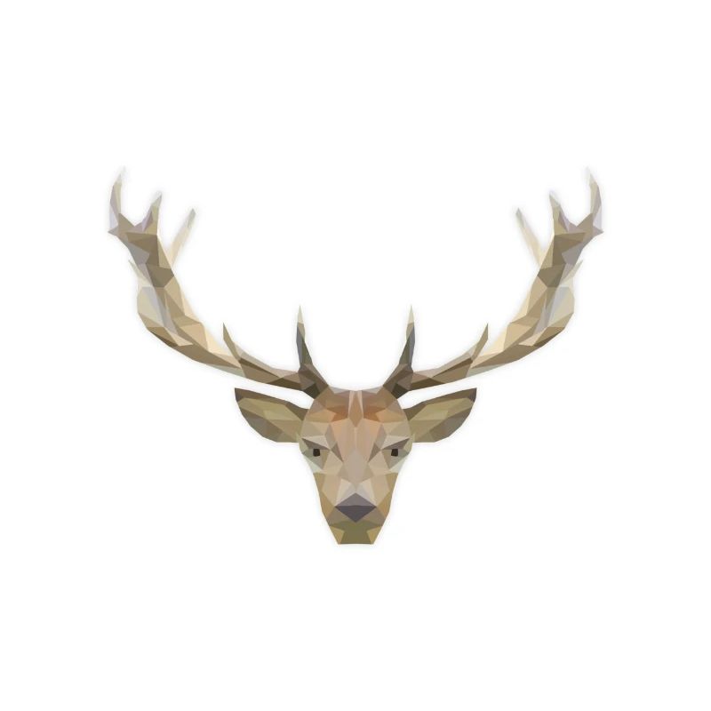 LowPoly "cerf"