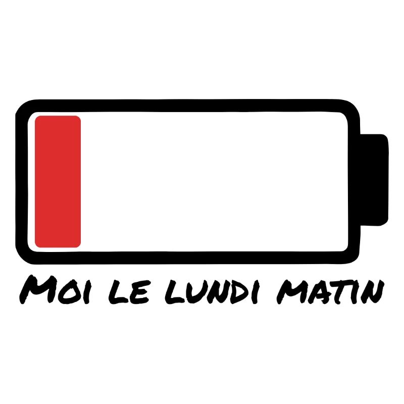 Lundi matin – batterie à plat