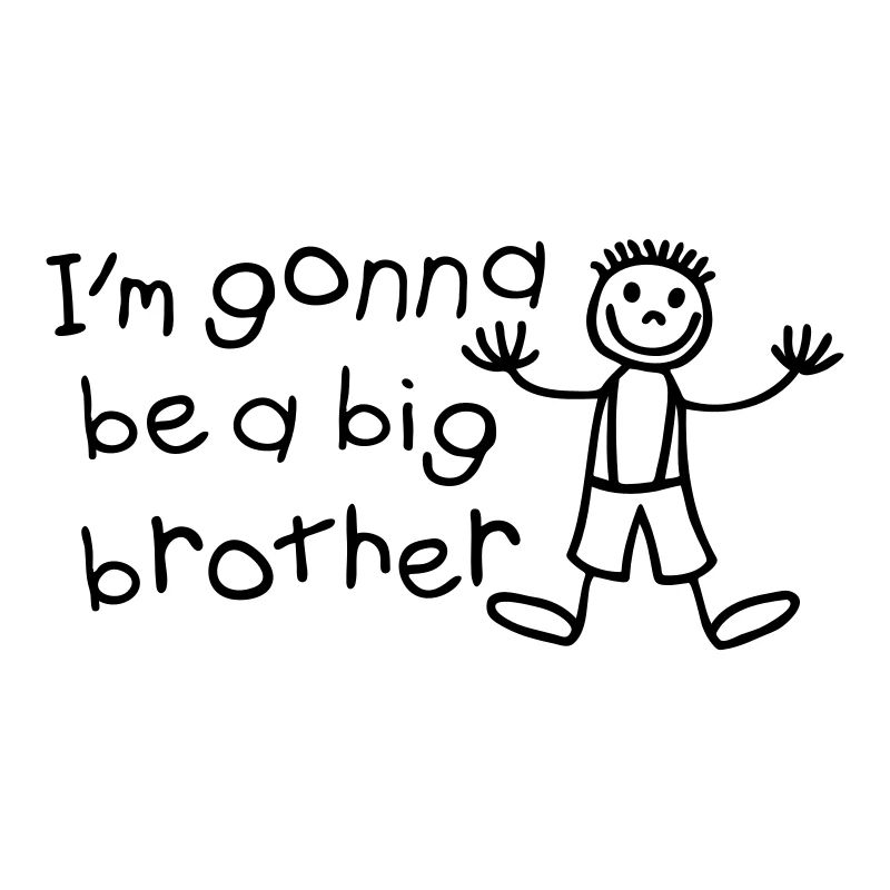 Ich werde ein großer Bruder sein