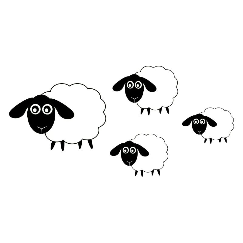 Schafe Schäfchen Lamm