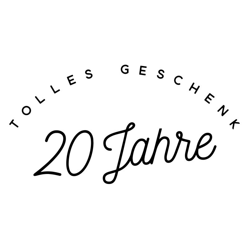Tolles Geschenk 20 Jahre