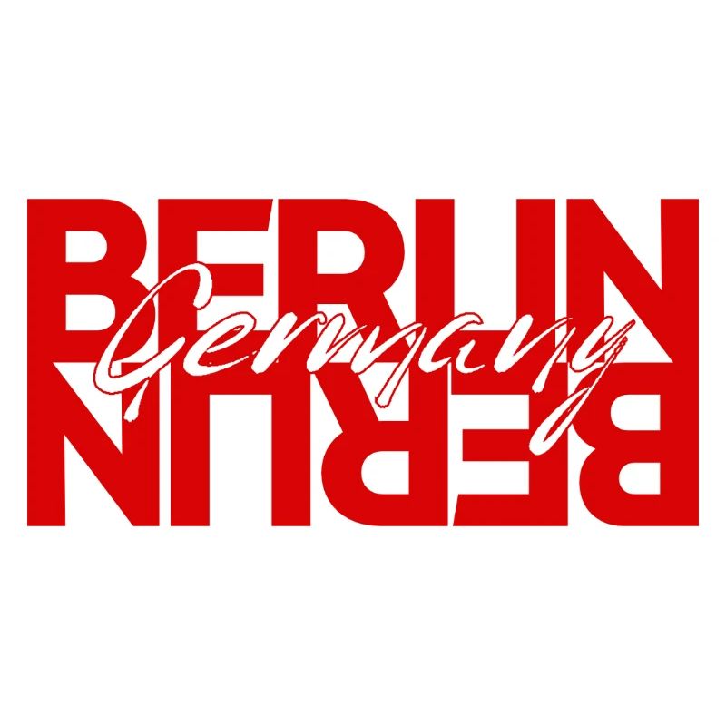 Superposition de lettrage Berlin