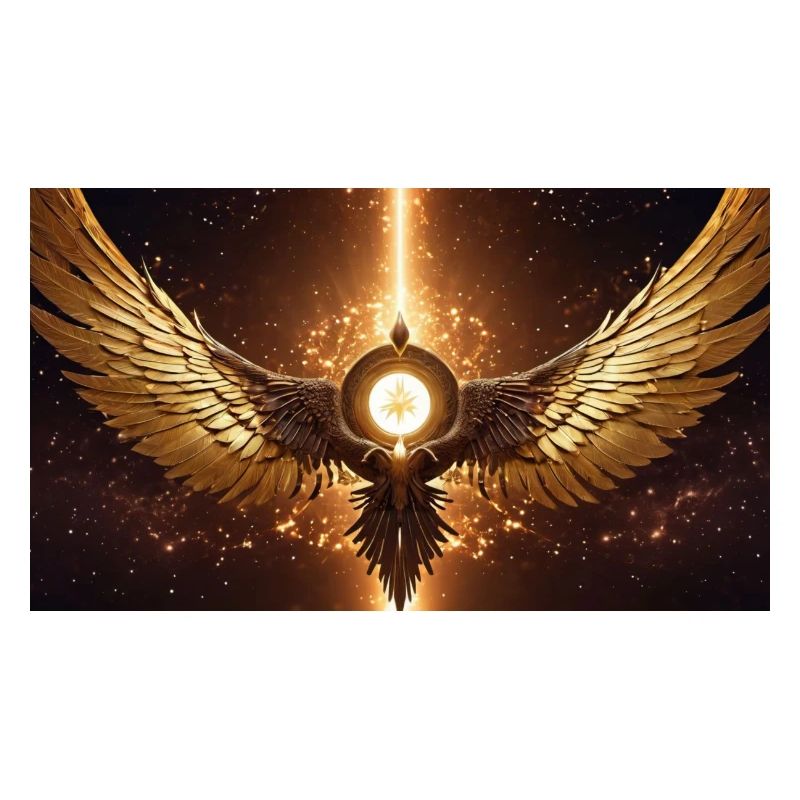 Oiseau de feu doré