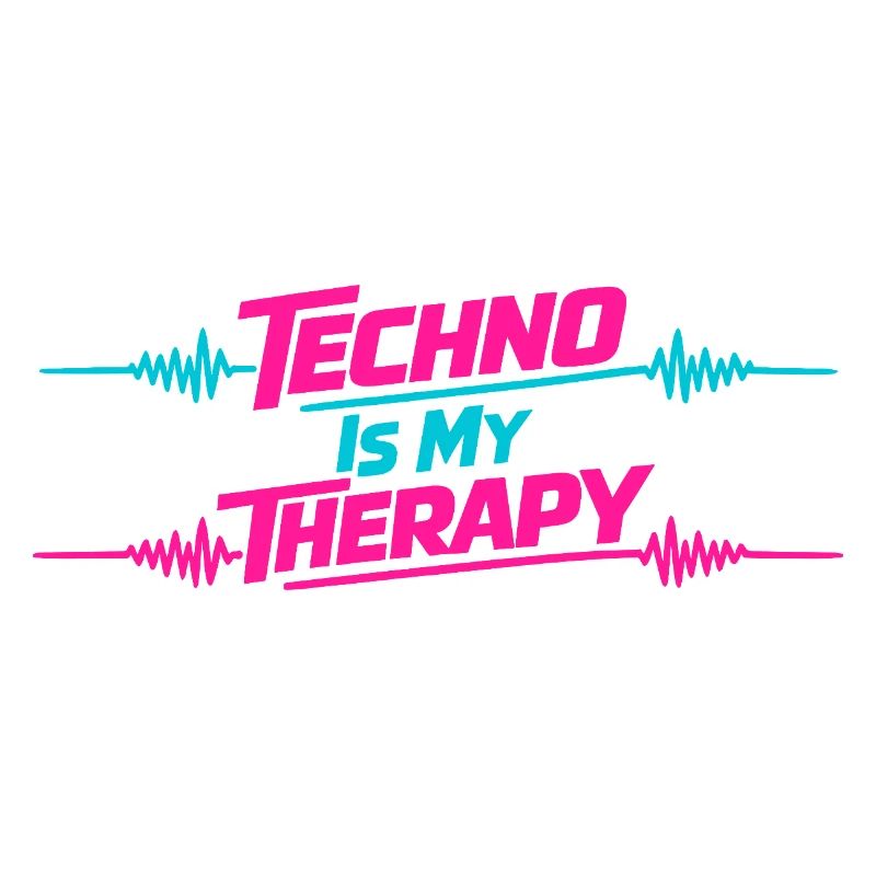 Techno Therapy Neon Wave