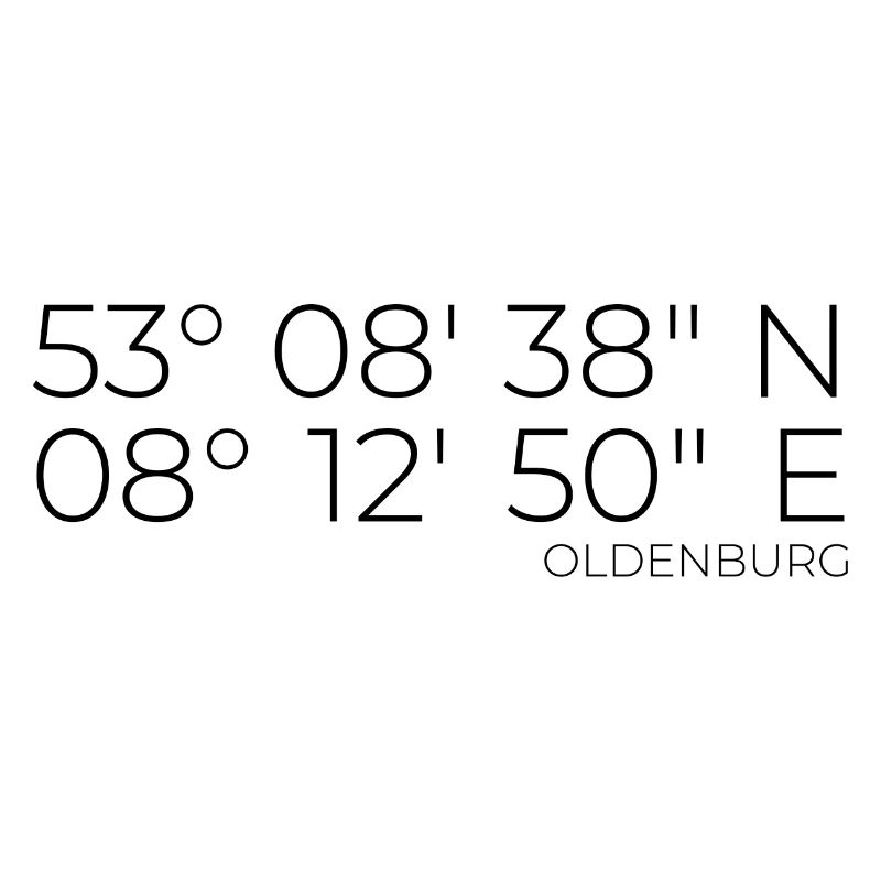 coordinates Oldenburg
