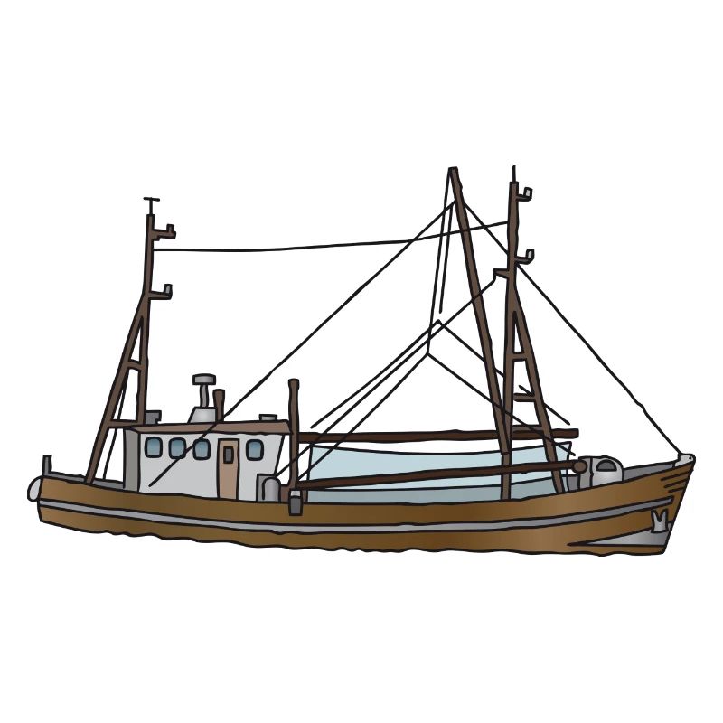 Bateau de pêche c