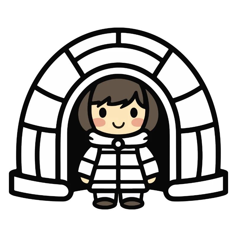 Winter Eskimo Igloo