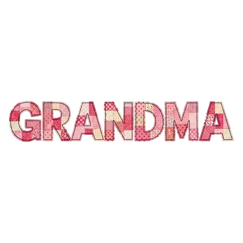 Patchwork Beste Oma Geschenk für Großmutter