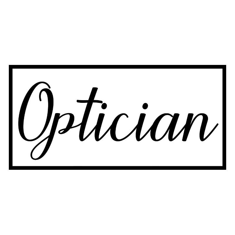 Optiker stolzer diplomierter Optikerstudent