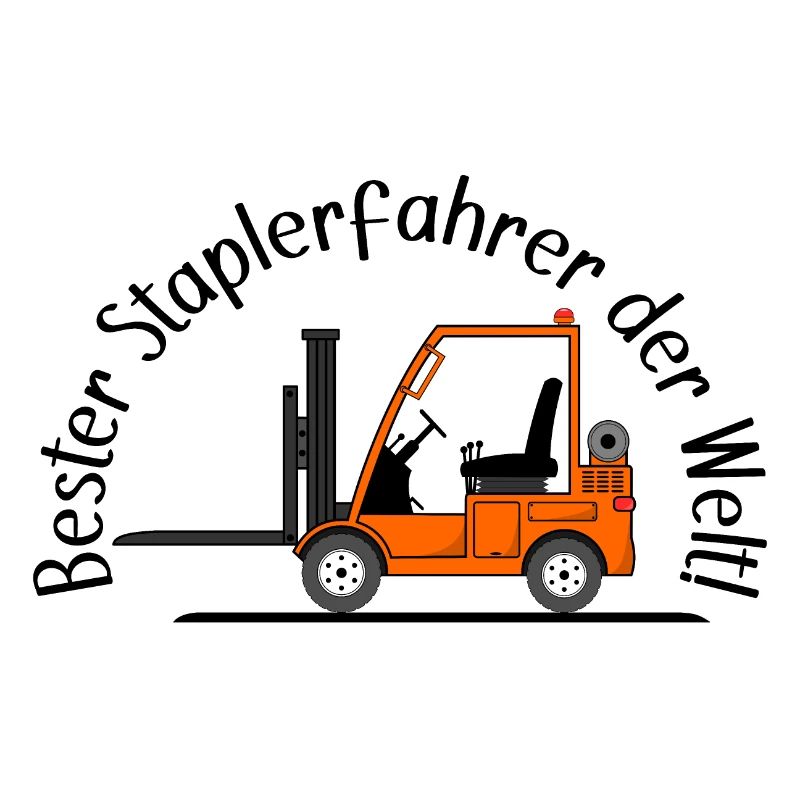 Staplerfahrer orange beste Staplerfahrer der Welt
