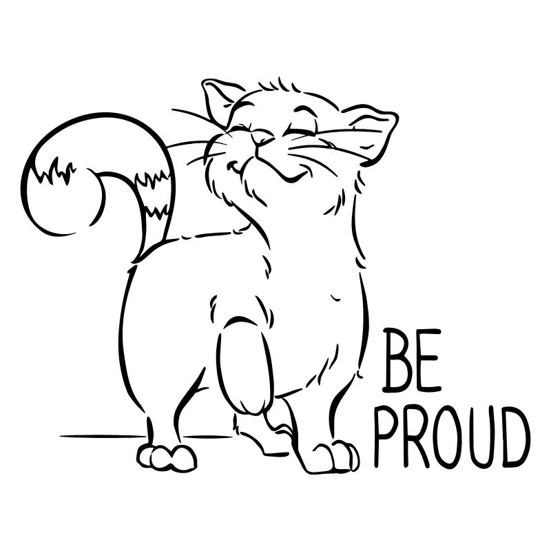 Cat Lower Austria Pride BE PROUD