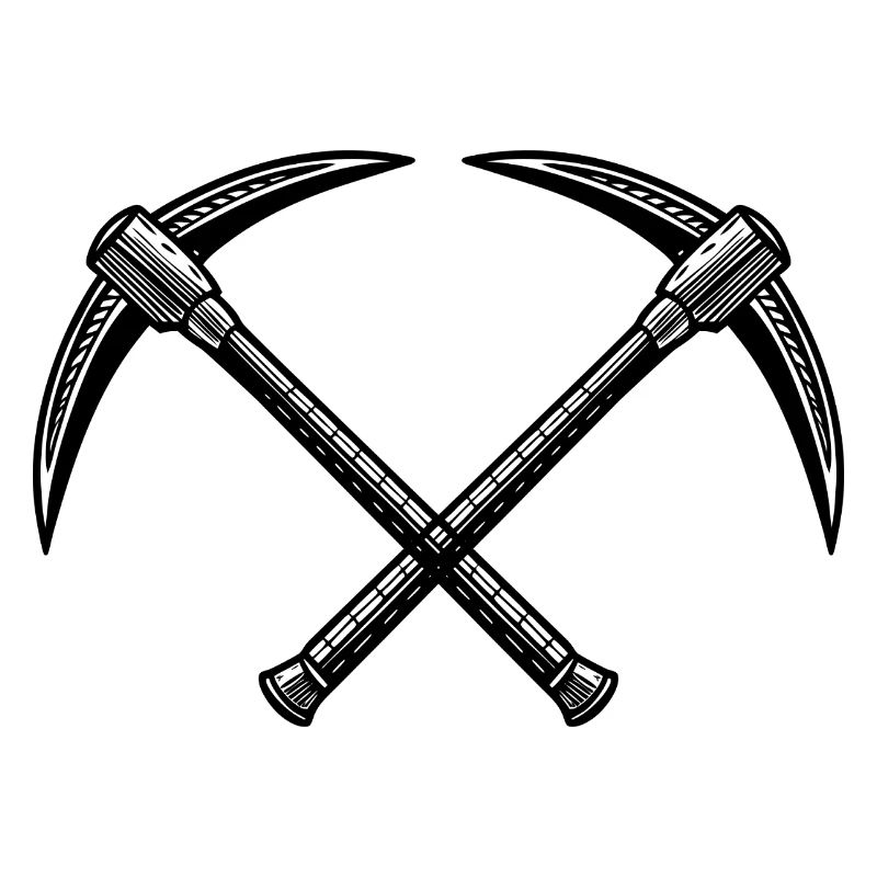Cross Pickaxes