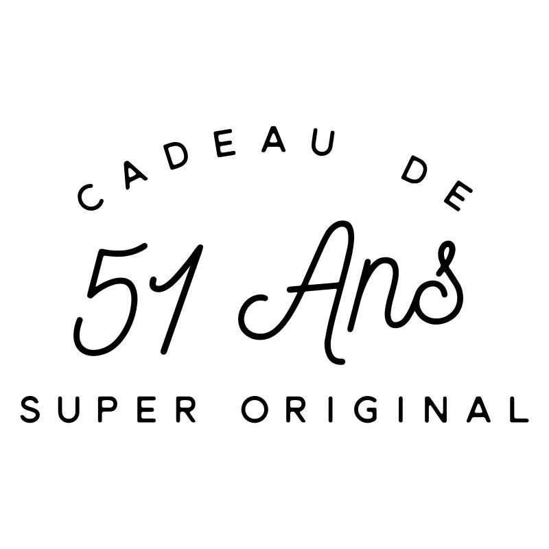 Cadeau 51 ans 