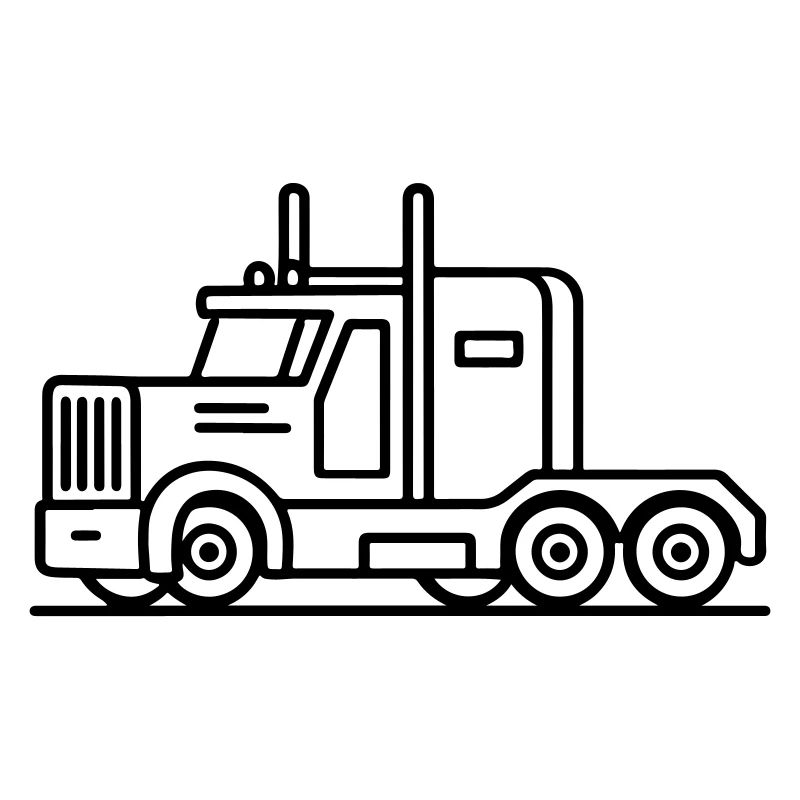 Trucker Lkw Symbol