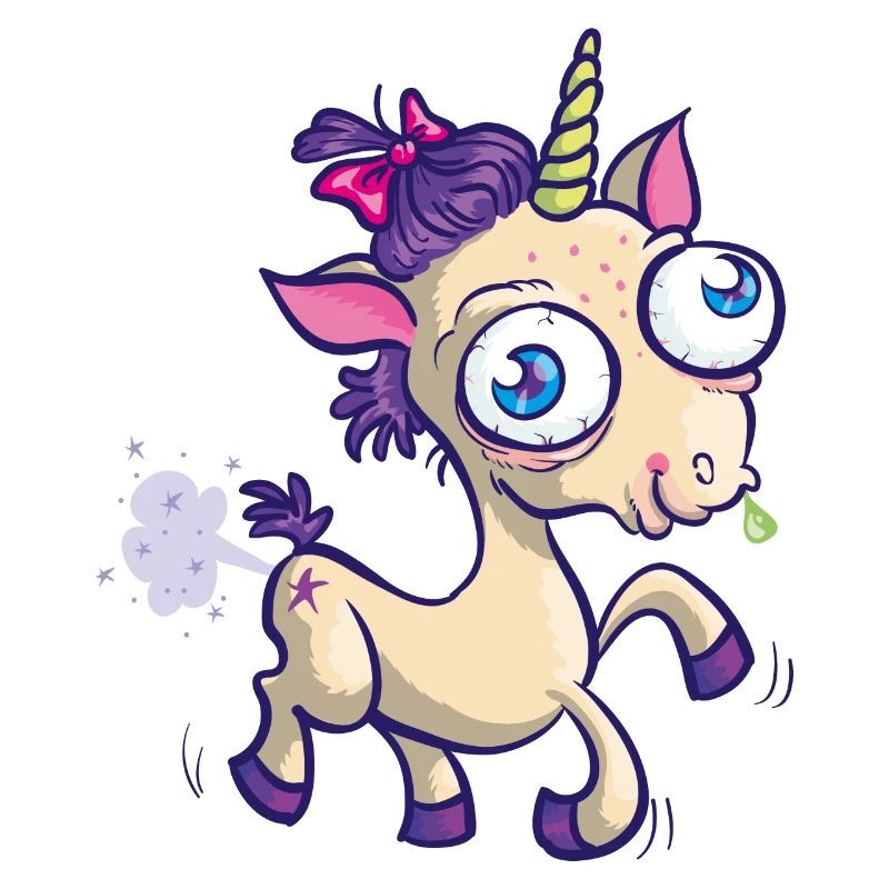 Hässliches Einhorn