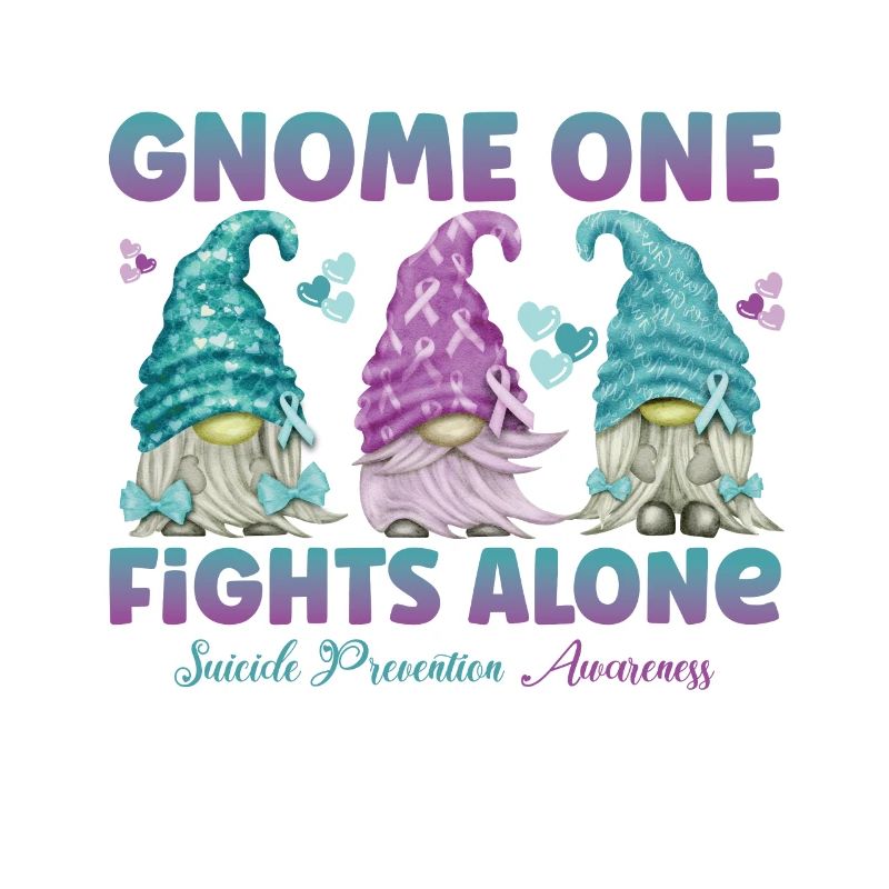 Gnome One Fights Suicide Prevention