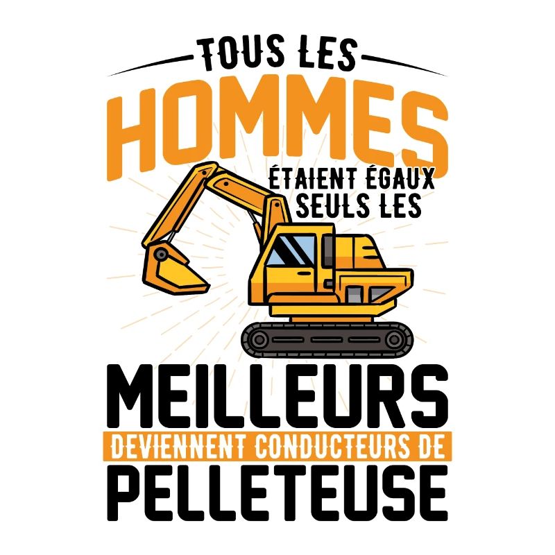 Les meilleurs deviennent conducteurs de pelleteuse