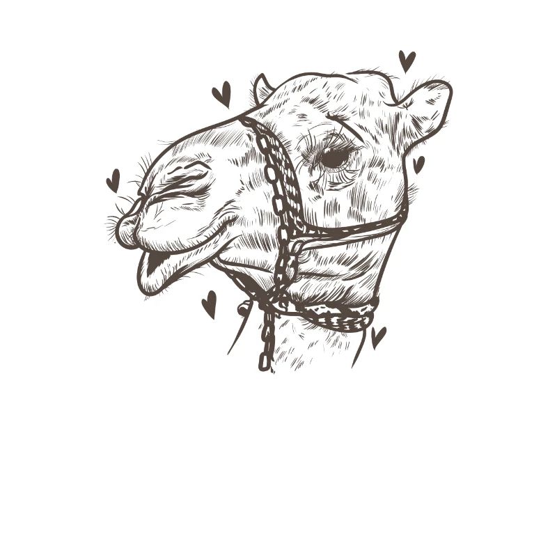 Kamel Karawane Wüste Dromedar Tier