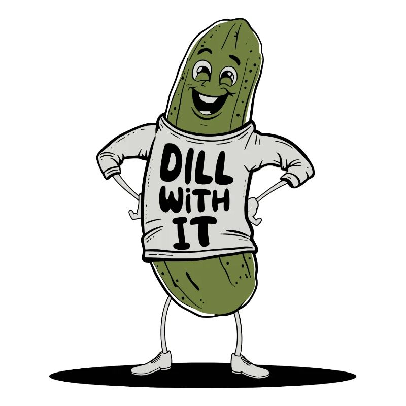dill with it funny pickle pun