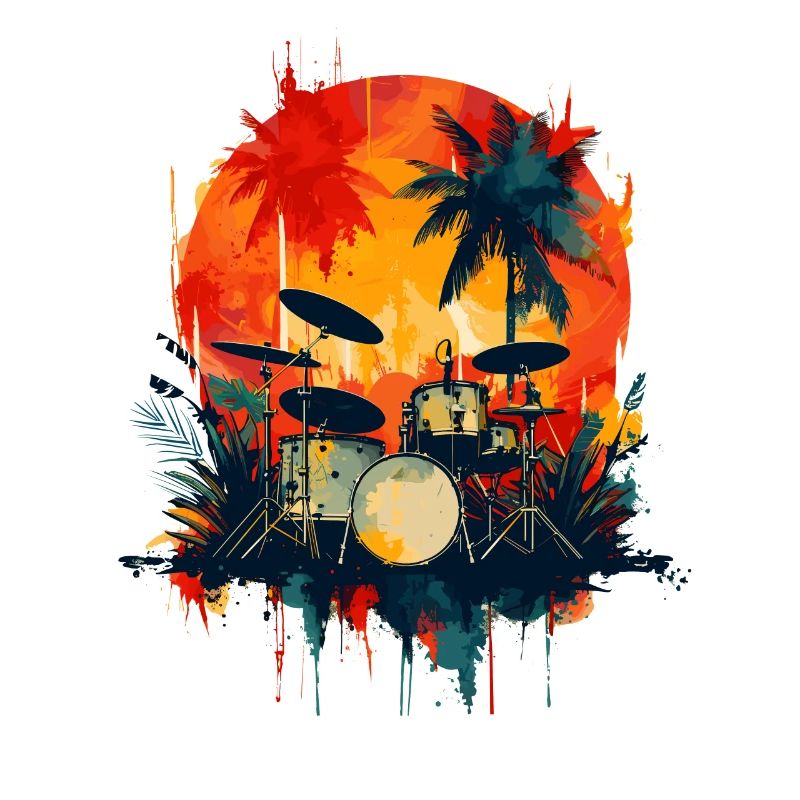 Drums 90s Look