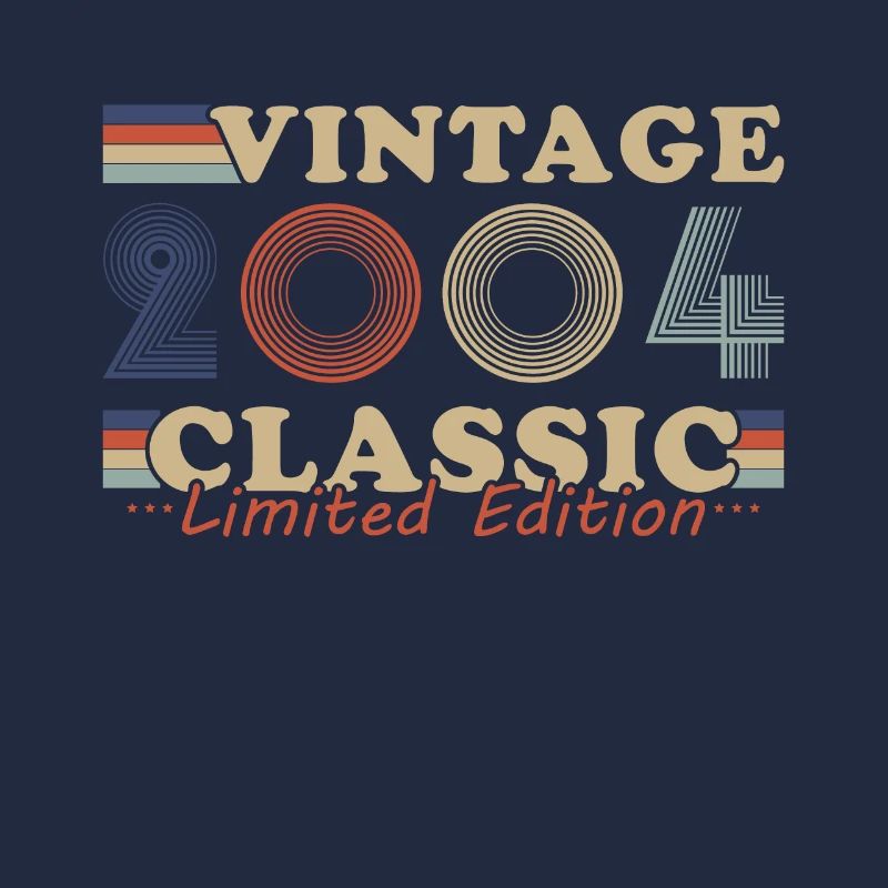 2004 Vintage Retro Geburtstagsgeschenk