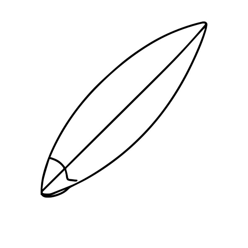 Surfboard Sketch