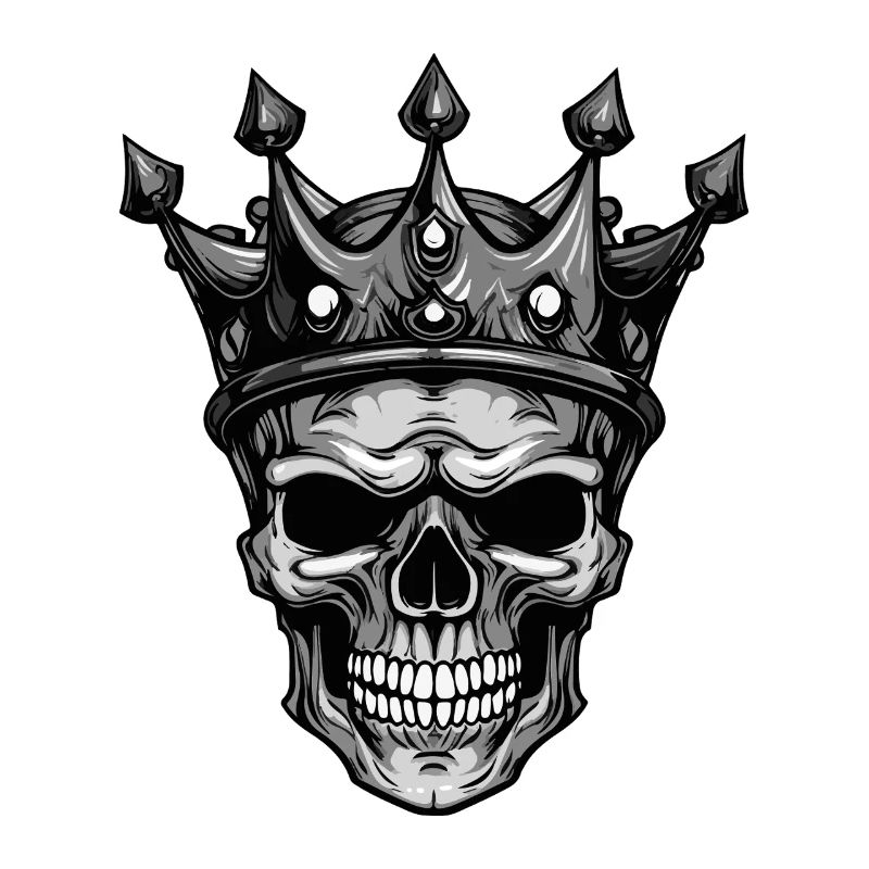 Skull King Crown