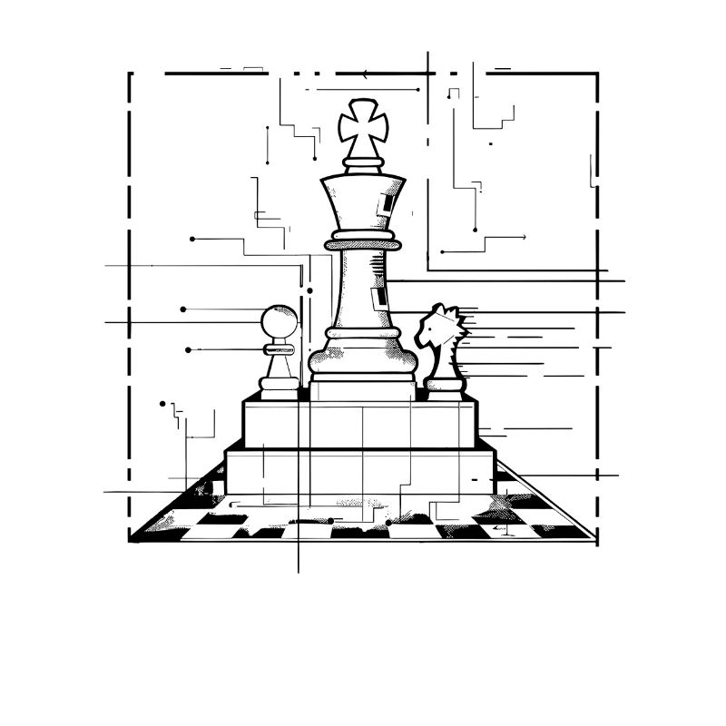 Graphiques de pièces d’échecs