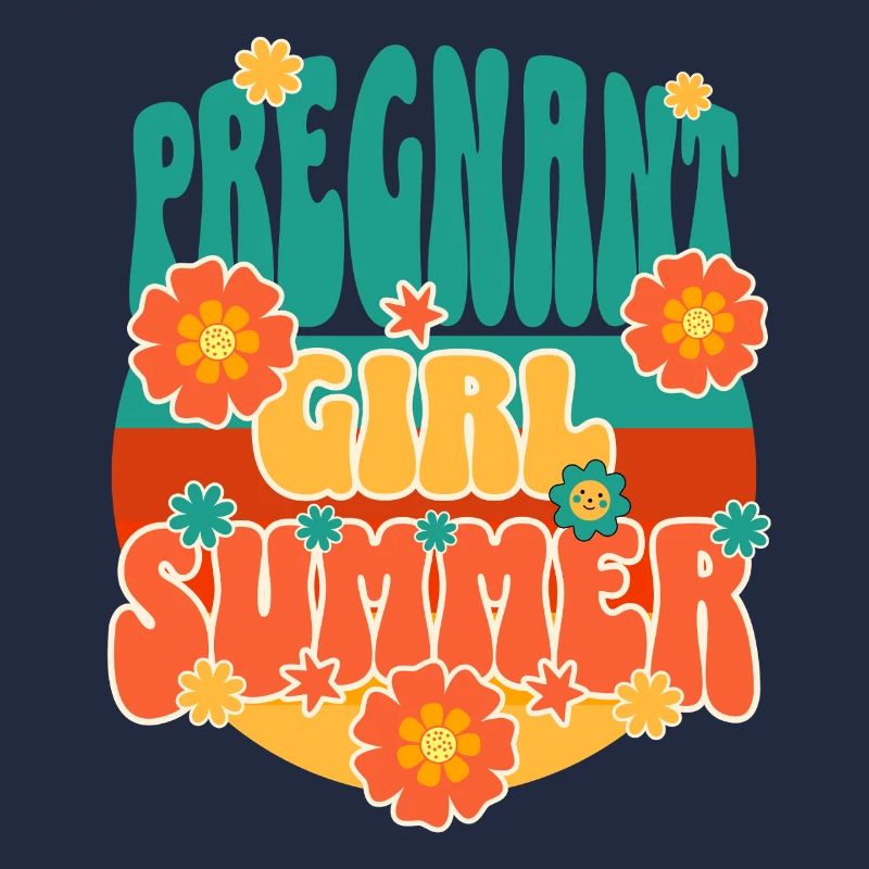 Fille enceinte Été Grossesse Vacances Maternité
