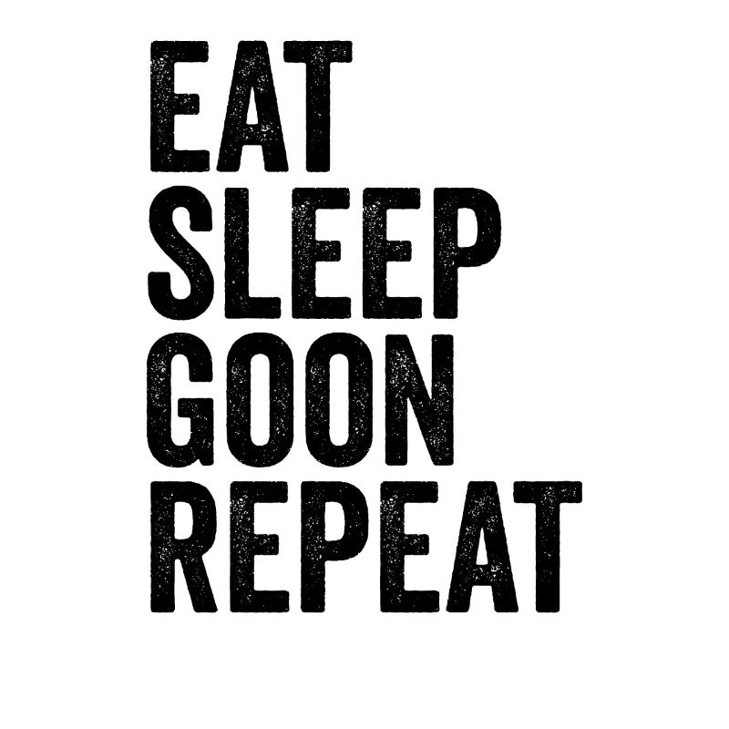 Manger, Dormir, Regarder, Répéter, Aller