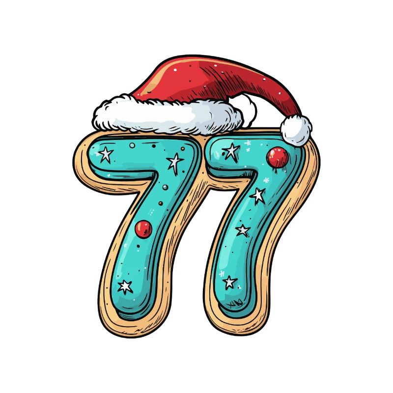 77 Numéro Cookie Noël