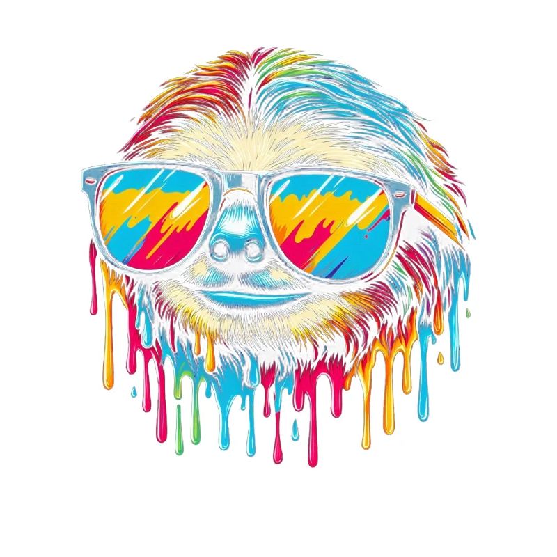 Sloth Sloth Art Lazy Sloth Fan