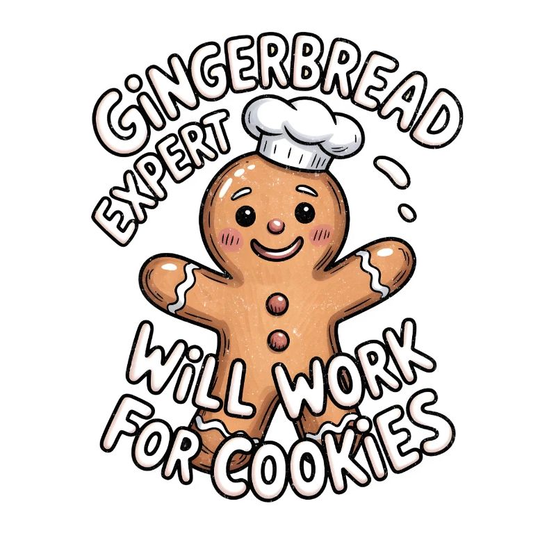 Gingerbread Expert Will Work for Cookies
